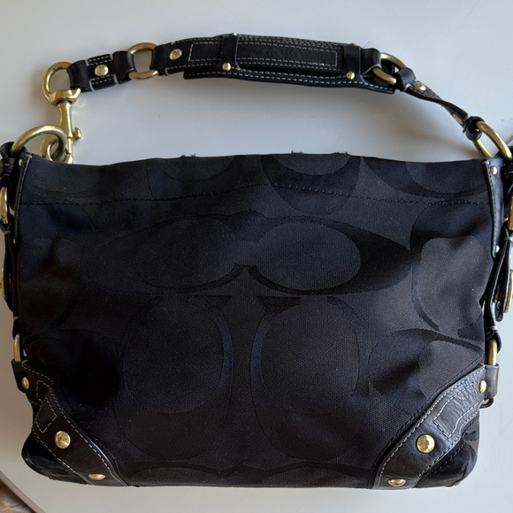 Coach Carly Signature Hobo Bag with Y2K charm - Picture 6 of 13
